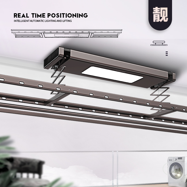 選擇電動(dòng)晾衣架的幾個(gè)理由，電動(dòng)晾衣架和手搖晾衣架的對(duì)比